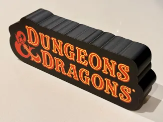 Dungeons and Dragons Light Box