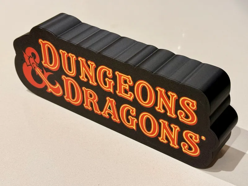 Dungeons and Dragons Light Box