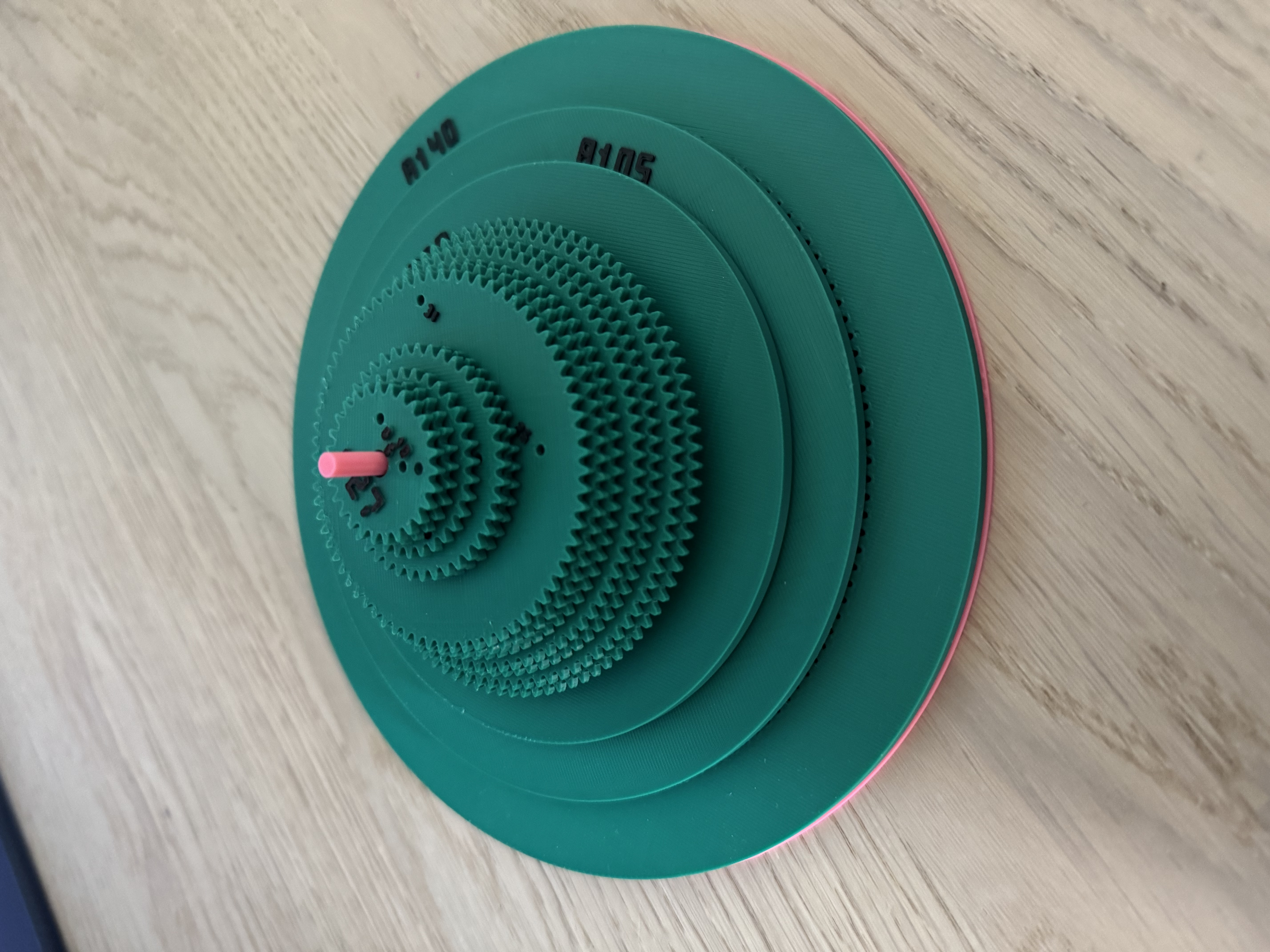 Miniatura 5 do modelo 3D Spirograph