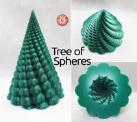 Arbre de sphères, plein ou en vase — photo 1