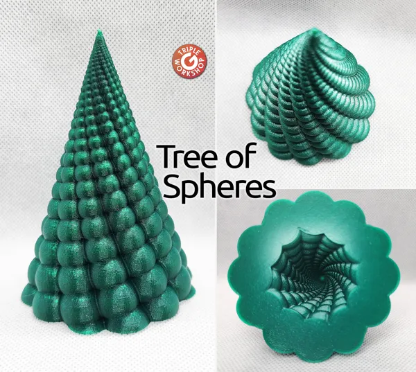 Arbre de sphères, plein ou en vase
