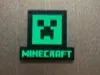 Glowing Minecraft loge keychain