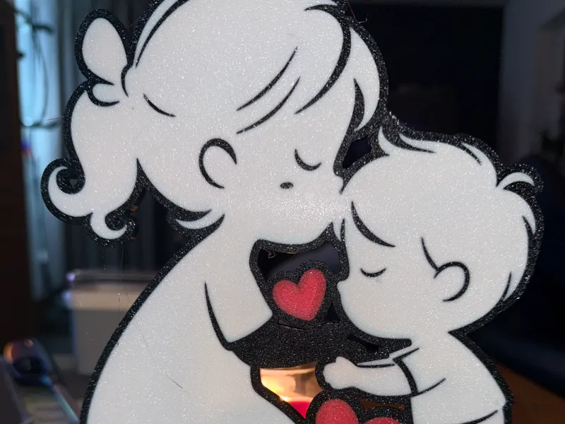 Geschwister Love Junge Mädchen Aufsteller 