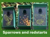 PLA - Sparrow and Redstart Birdhouse