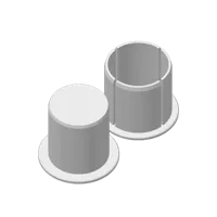 Connecteur cylindrique 30x30 mm — photo 2