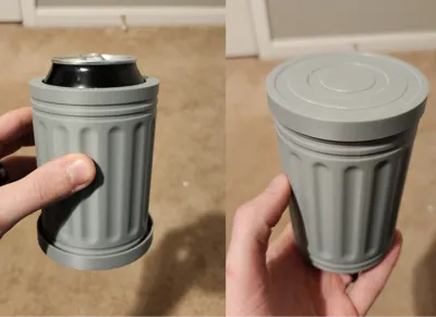 Trash Can koozie