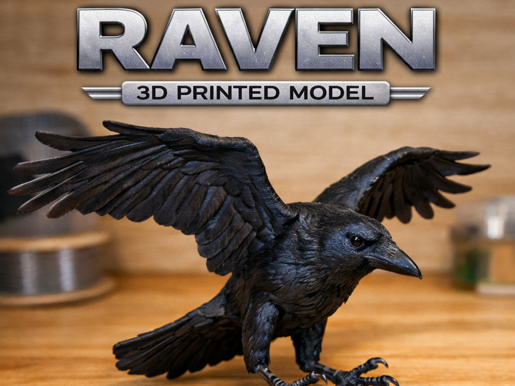 RAVEN – 3D Printed Model