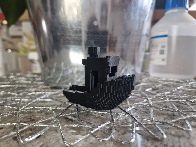 Voxel / Blocky Benchy