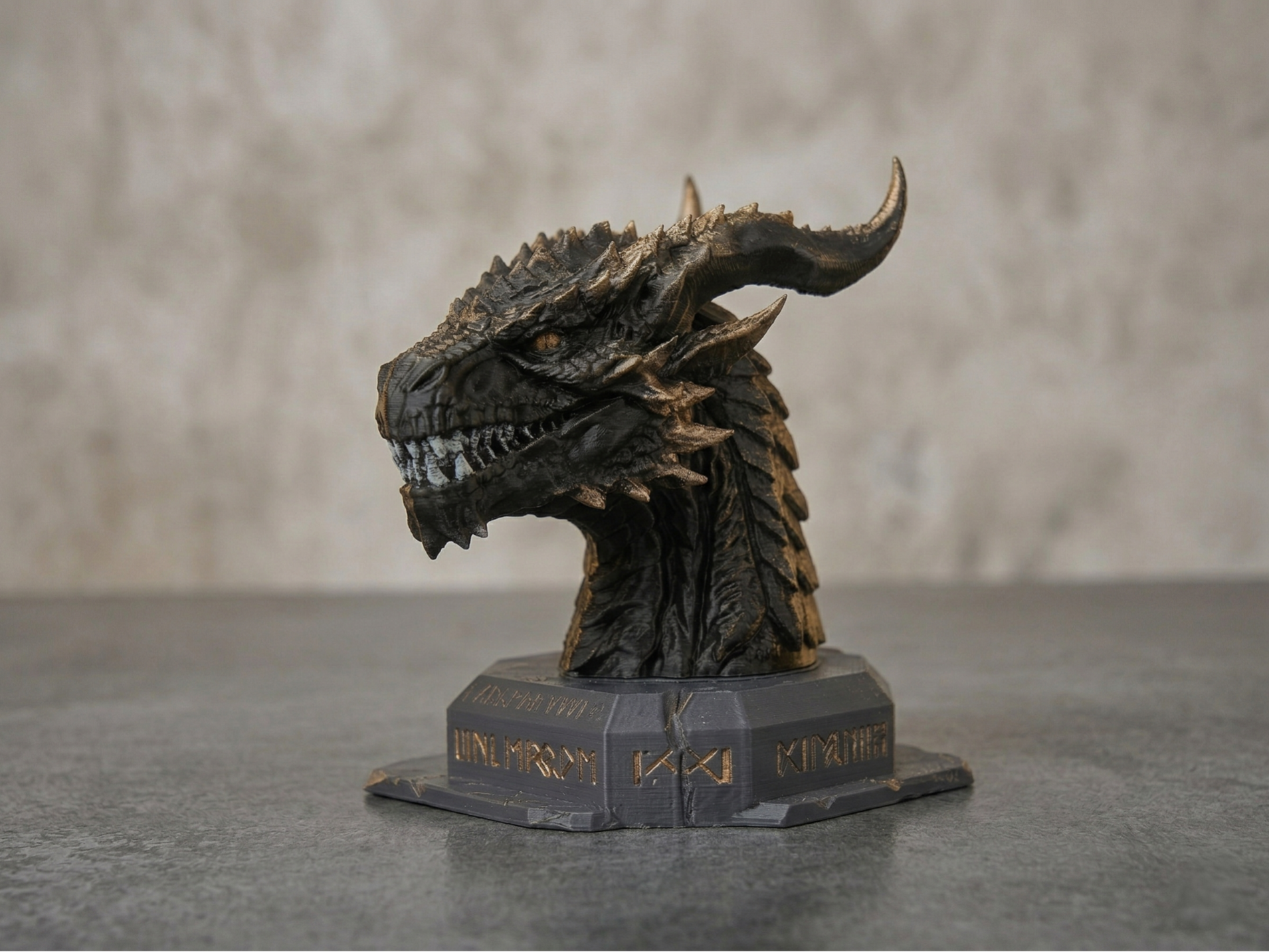 Tairn | Fourth Wing Dragon Bust