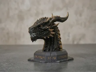 Tairn | Fourth Wing Dragon Bust