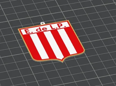 Estudiantes de La Plata keychain