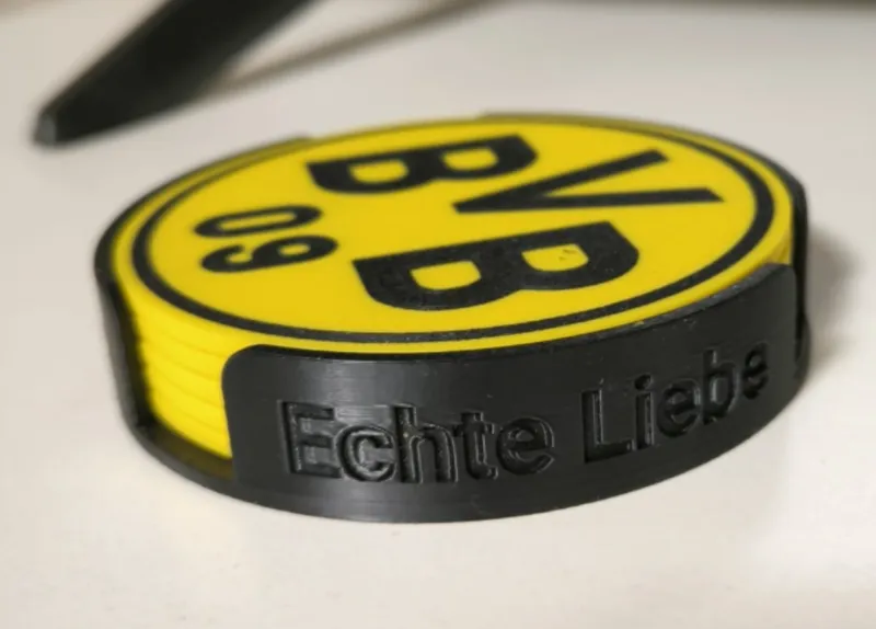 BVB Echte Liebe Coaster