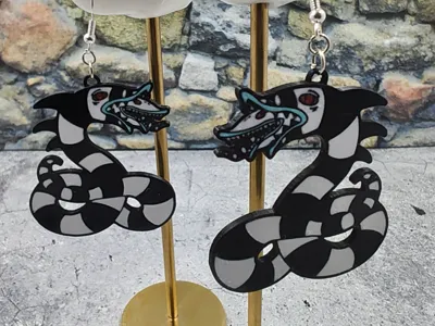 Sandworm Earrings