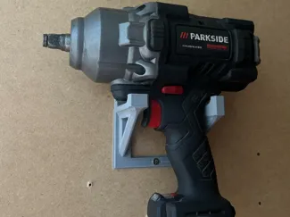 BRUSHLESS IMPACT WRENCH HOLDER WALL MOUNT