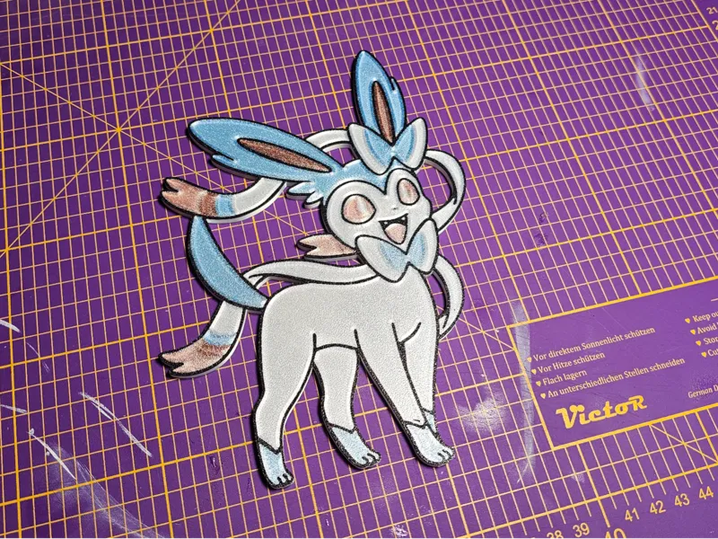 Sylveon Pokemon Fridge Magnet