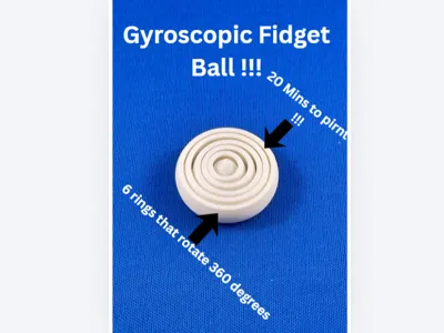 Gyroscopic Fidget ball 