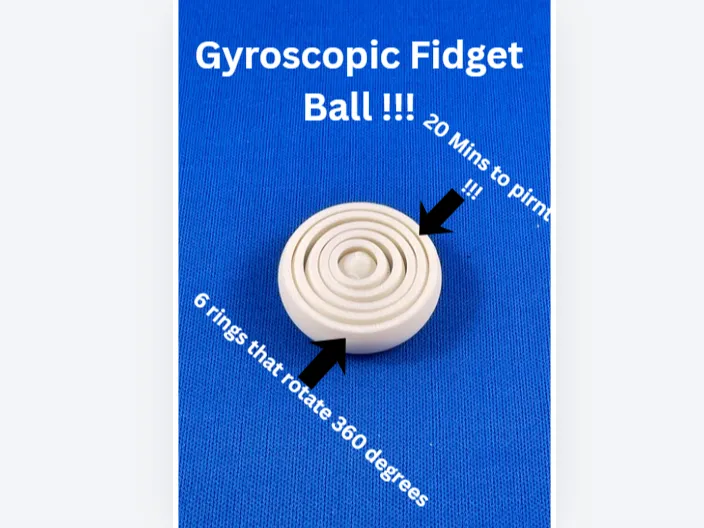 Gyroscopic Fidget ball 