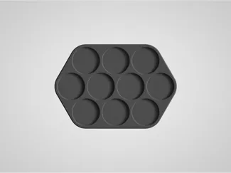 WH 40K Movement Tray 10x40mm
