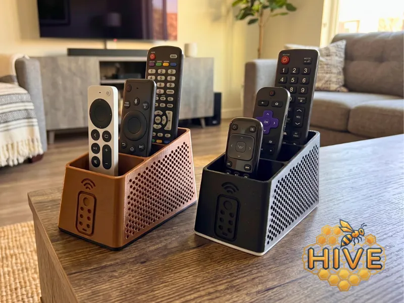 TV Remotes Caddy Organizer | The Hive Series