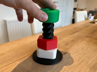 Big Spinning Shapes Childrens Toy