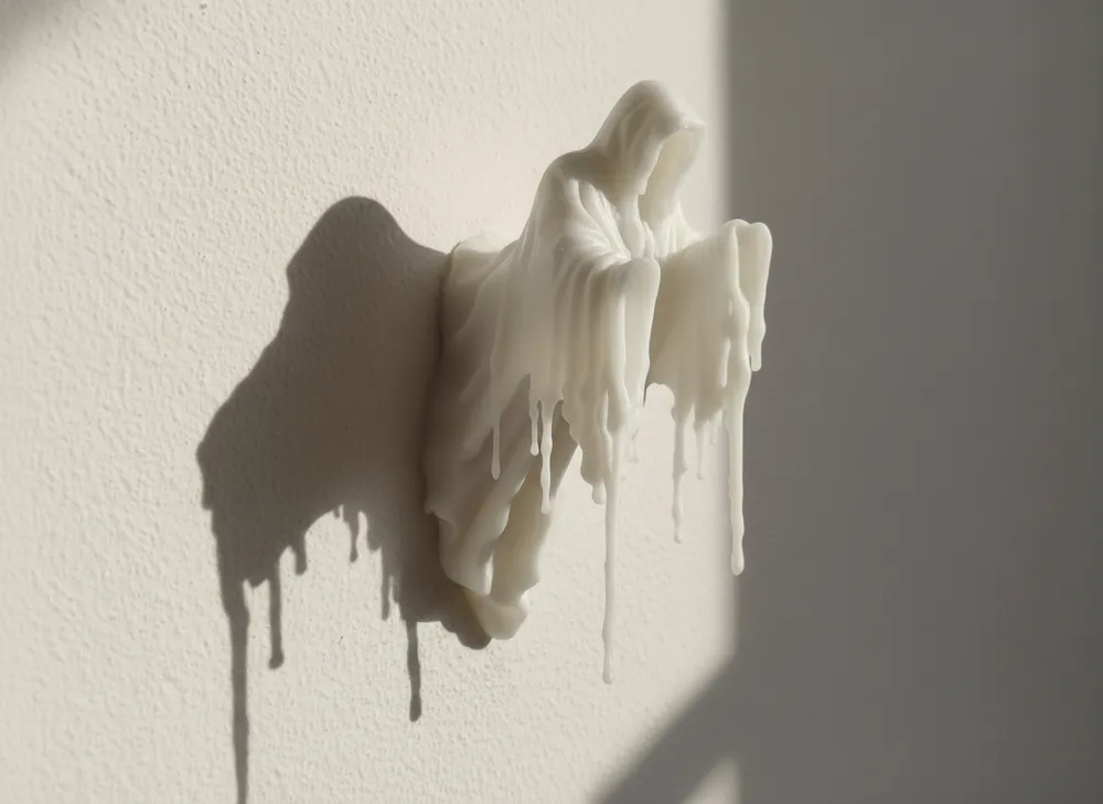 Wall Ghost – Dripping Spirit Halloween Decoration - Free 3D Print Model ...