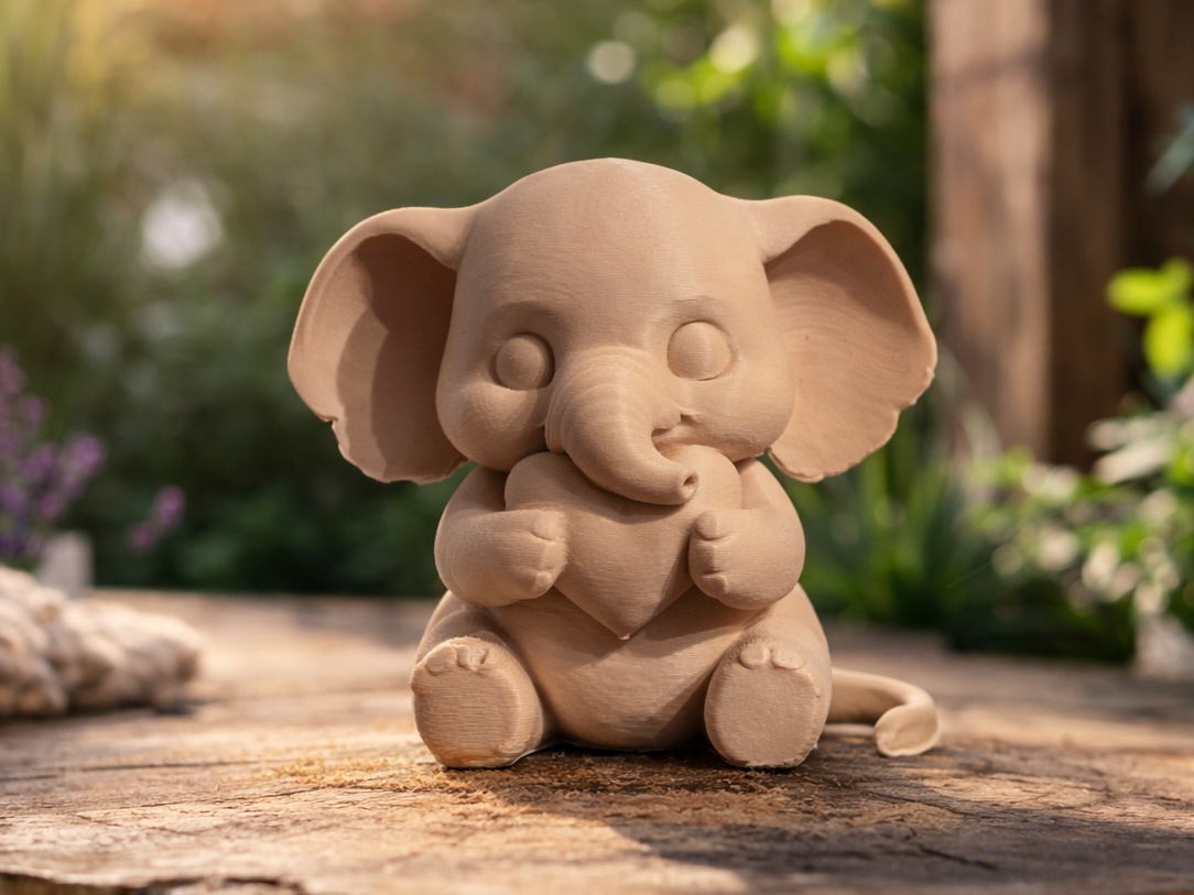 Rocco the Love Elephant – Cozy Animal Collection