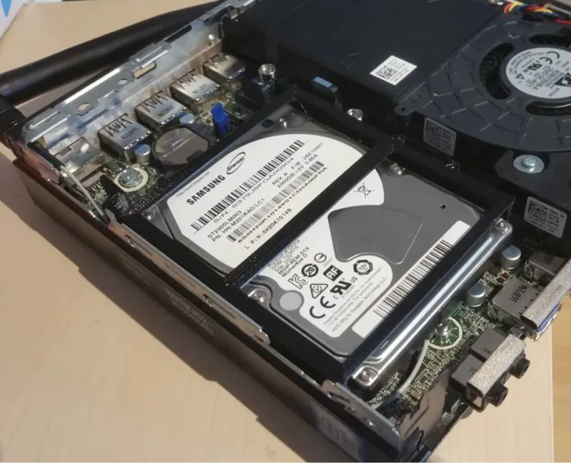 Optiplex Micro HDD / SSD 2.5" hard disk caddy case