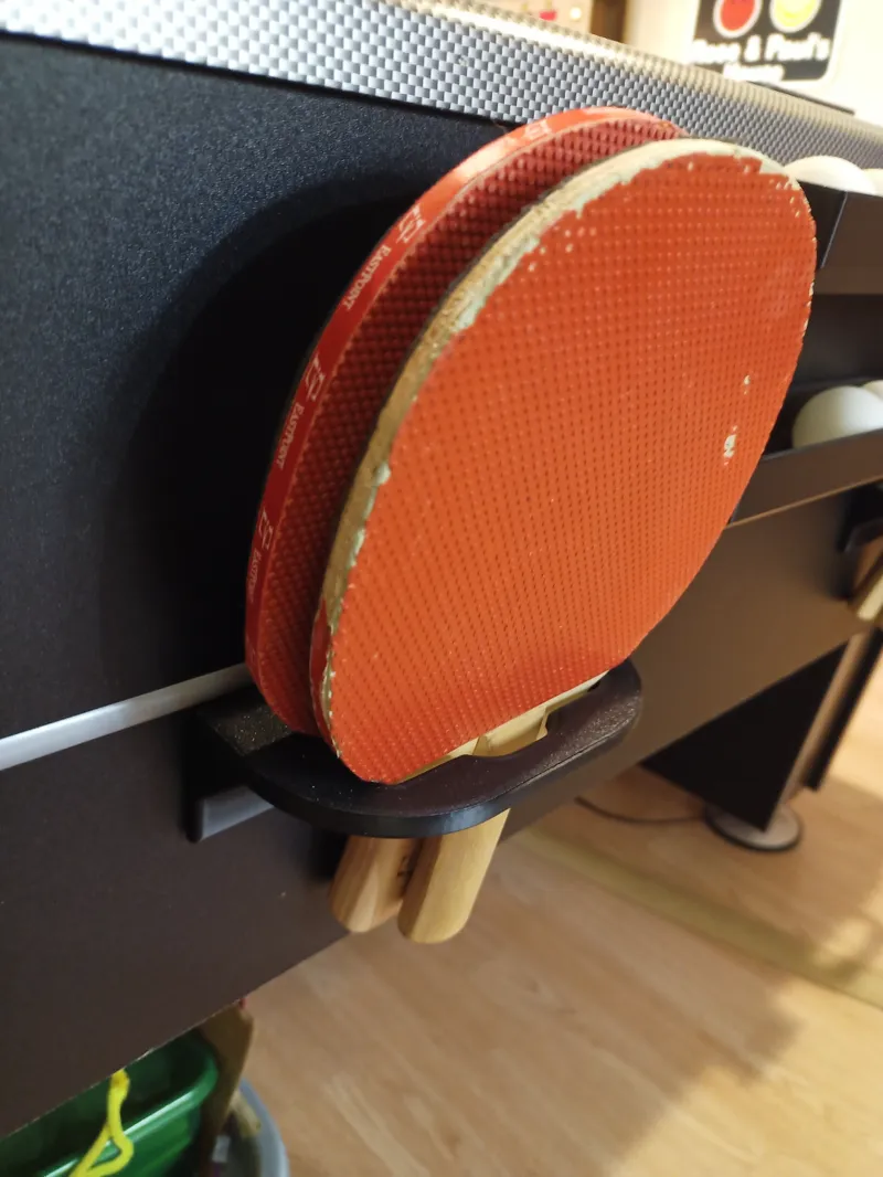 Ping Pong Paddle Holder