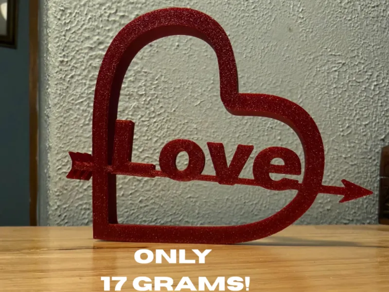Valentines Love Cupid Heart Display/Decor 