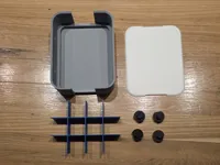 Add-On Quail Egg Holder Box-0.2mm layer, 2 walls, 15% infill