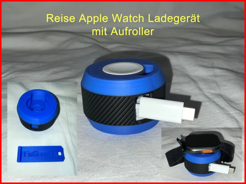 Reise Ladegerät mit Aufroller Apple Watch