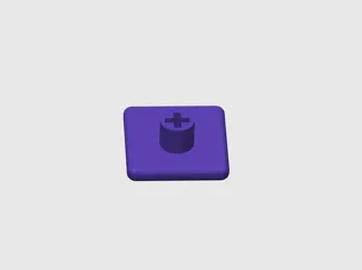 Clear Floating KeyCap