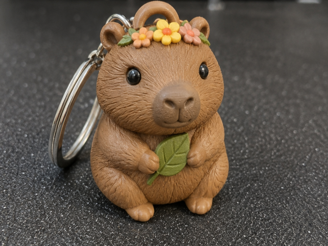 Chaveiro capivara fofinha
