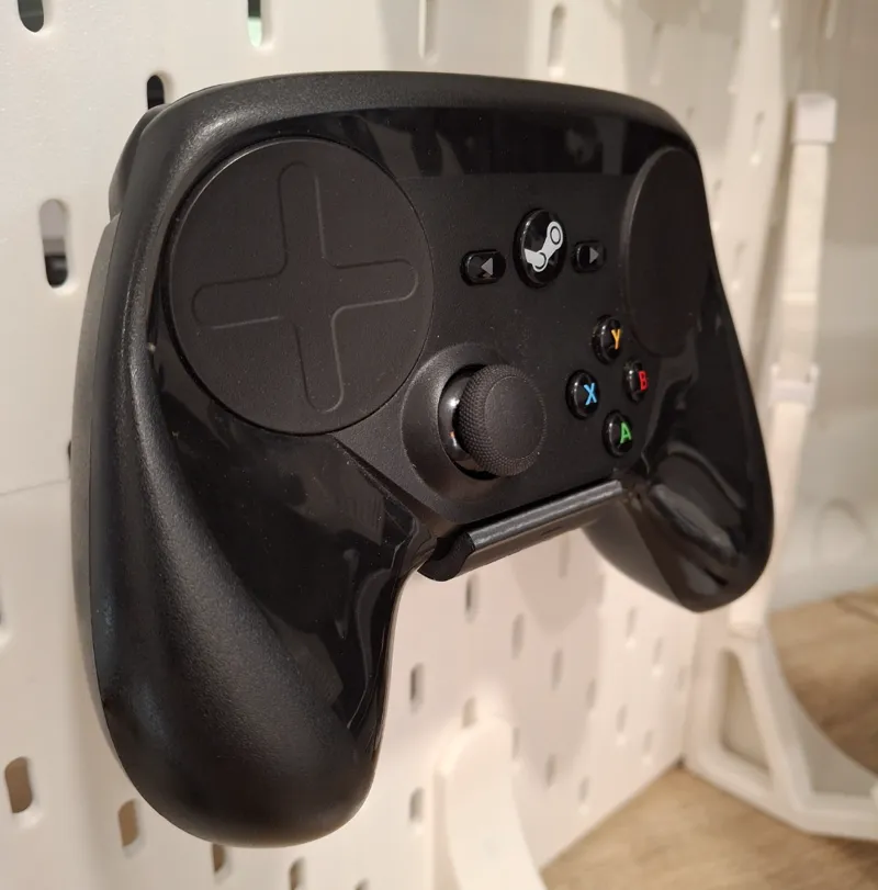 Steam Controller Holder for Ikea Skadis Pegboard