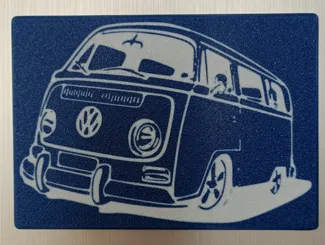 VW Type 2 Camper Fridge Magnet