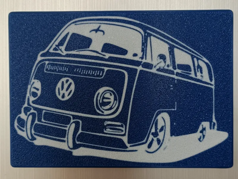 VW Type 2 Camper Fridge Magnet