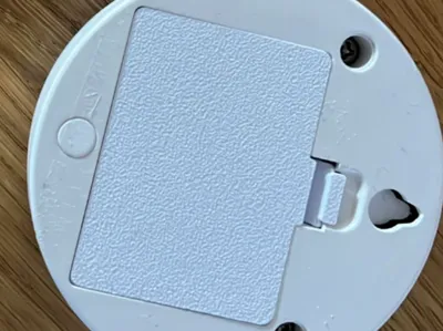 Battery compartment cover