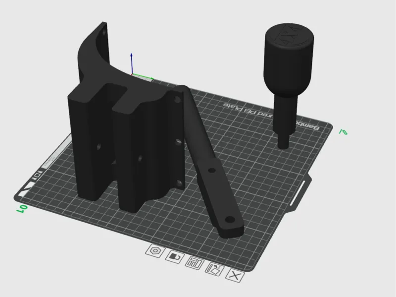 Complete Transfer Case Shifter Assembly