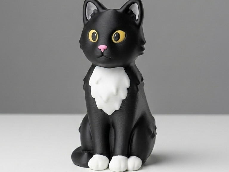 Cartoon Style Cat
