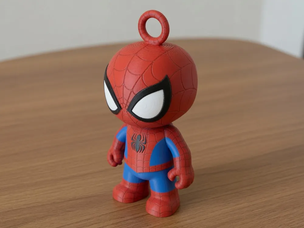 SpiderMan Keychain | Marvel - Free 3D Print Model - MakerWorld