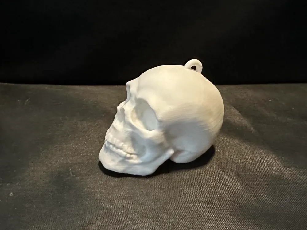 Gothic Skull Hanging Ornament by BATTCAVE MakerWorld: Download Free 3D Models