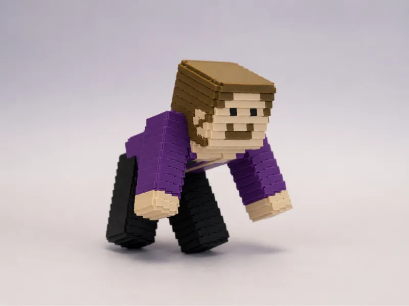 Skin Minecraft pose