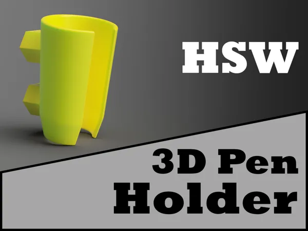 Support pour stylo 3D (panneau nid d'abeille)