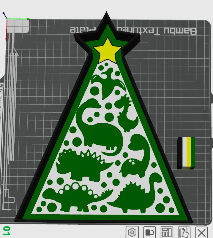 Dino tree lightbox