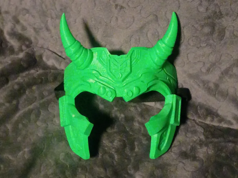 Emberhorn Open-Faced Mask / Wall Art (Loki Style)