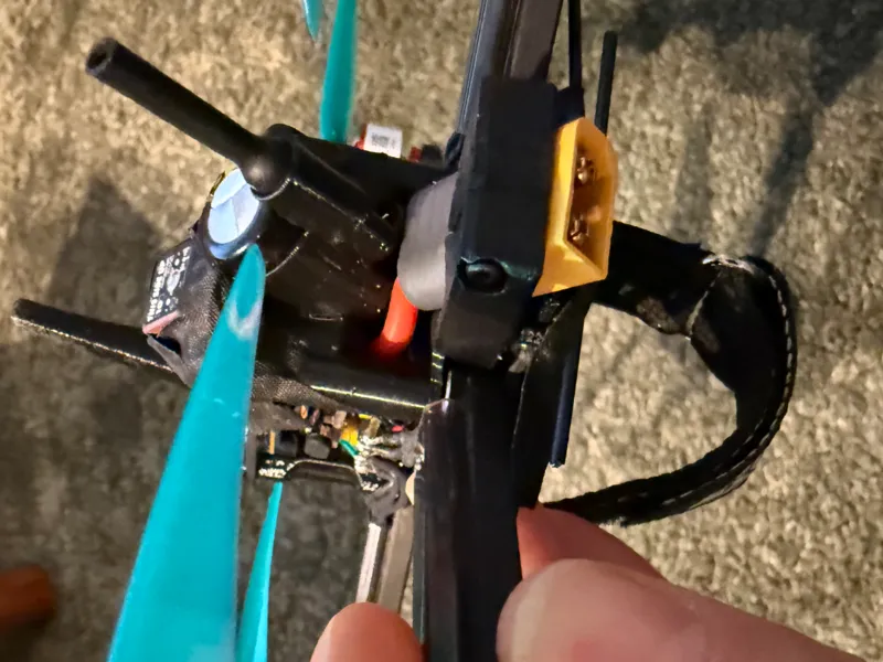 Geprc Race Frame - Rear cap holder