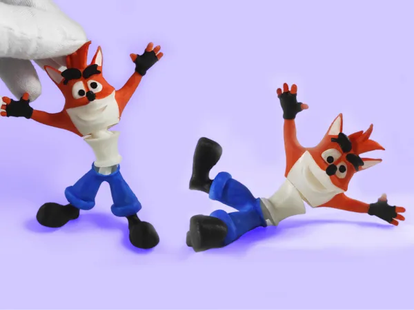 Артикулирана фигурка Crash Bandicoot