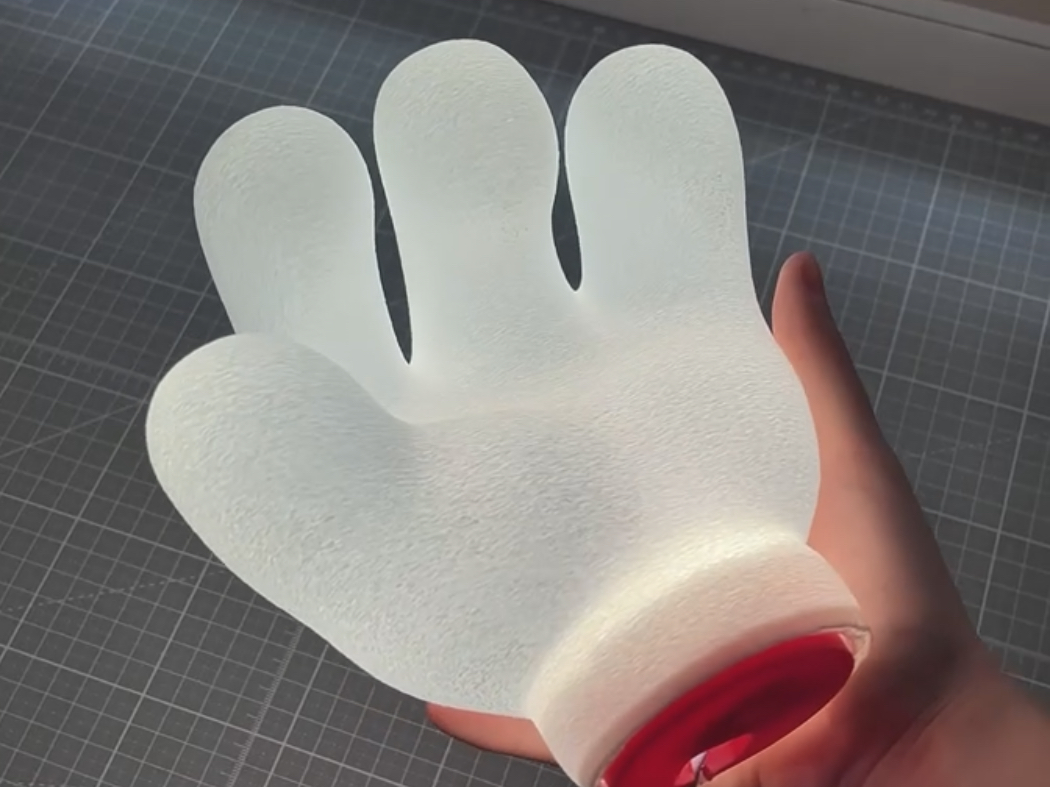 PAW LAMP 3D model