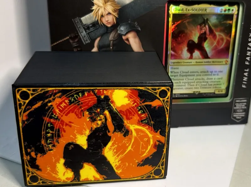 Deck Box MTG FF Cloud