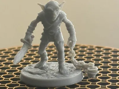 Goblin with Dagger and Chain 